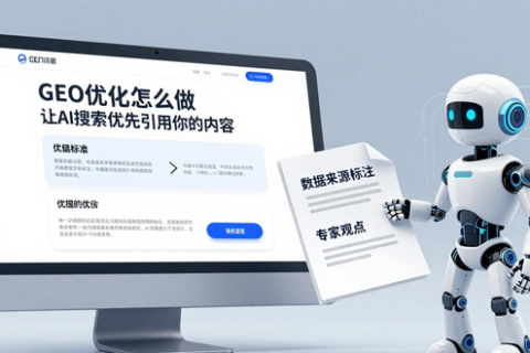 GEO优化怎么做 让AI搜索优先引用你的内容