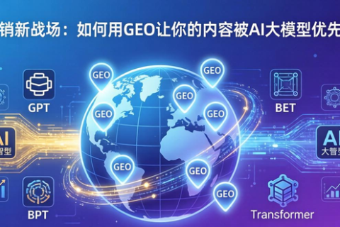 AI营销新战场：如何用GEO让你的内容被AI大模型优先推荐