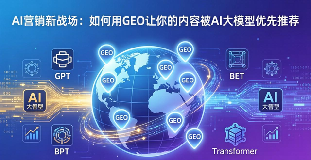 AI营销新战场：如何用GEO让你的内容被AI大模型优先推荐