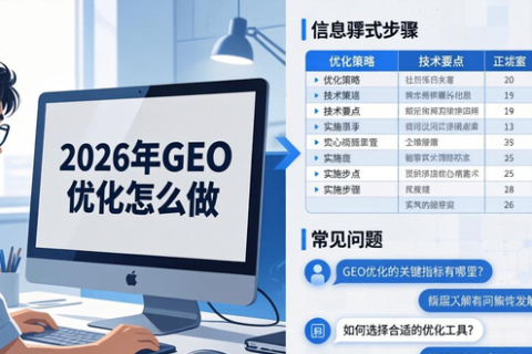 2026年GEO优化怎么做 生成式引擎优化实战方法